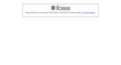Desktop Screenshot of foss-as.info