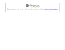Tablet Screenshot of foss-as.info